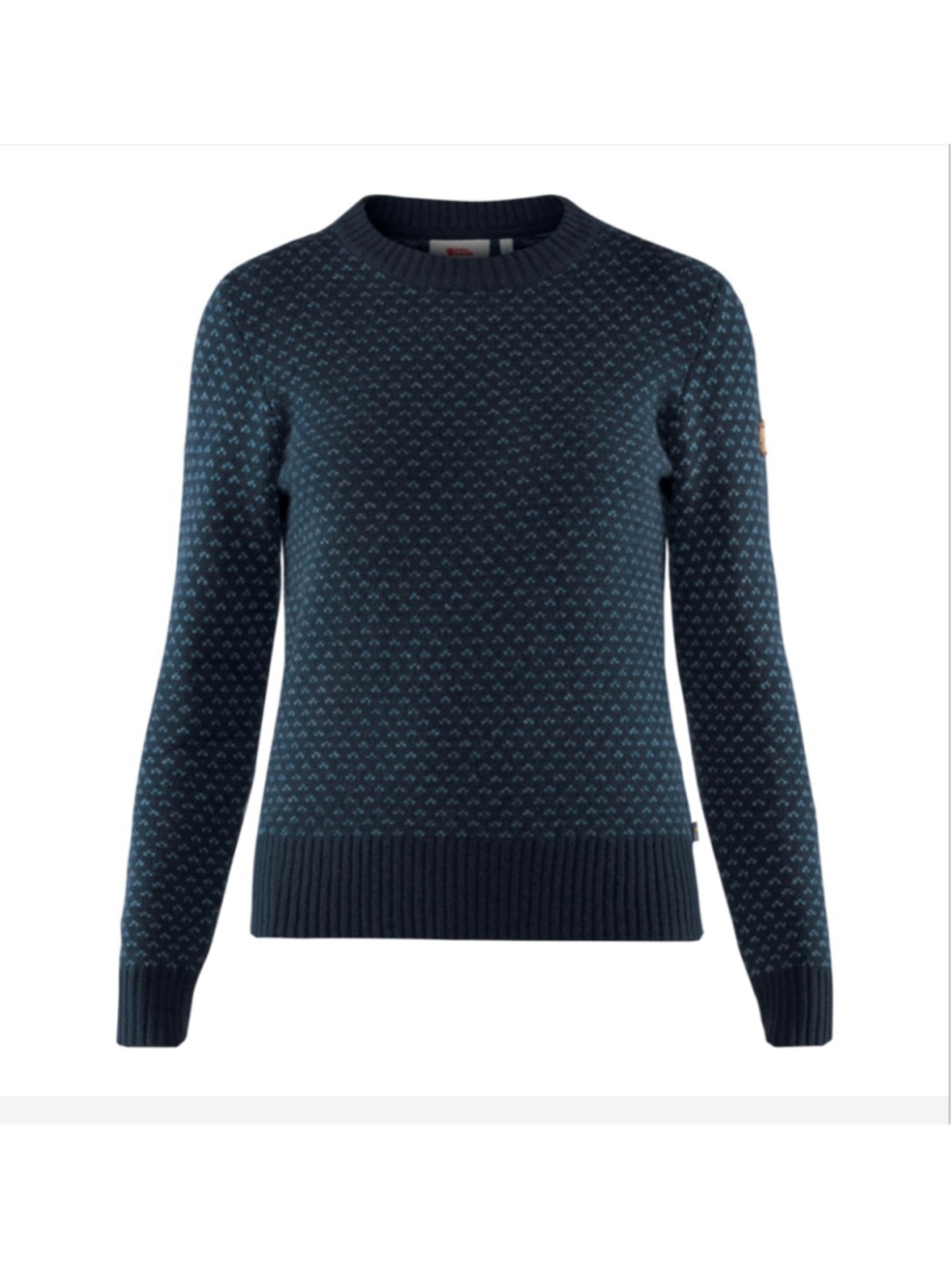 Men's Fjallraven Crewneck Sweater M Navy Blue